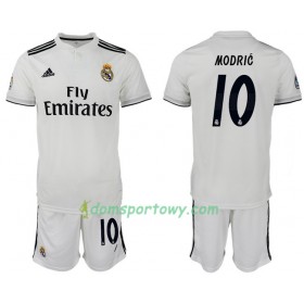 Koszulka Real Madryt MODRIC 10 Dziecięcy Domowe Koszulki Piłkarskie 2018-2019 Krótki Rękaw